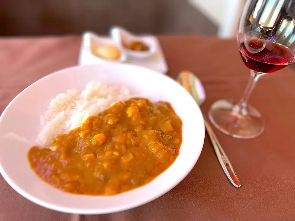 機内食のカレー|流線形さん