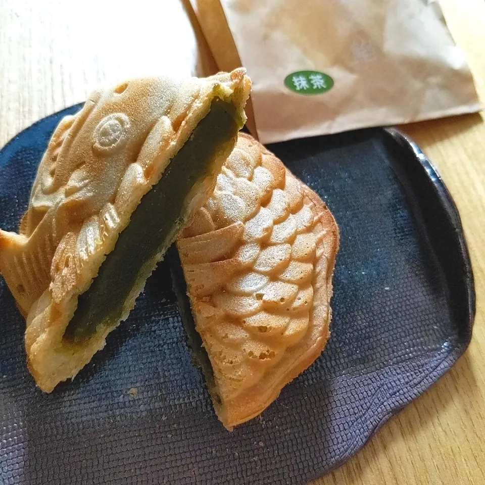 鯛と餡の鯛焼き〜抹茶〜|チョコさん