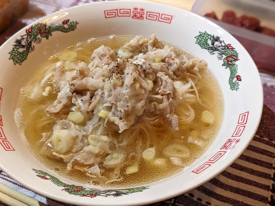 豚バラねぎ塩素麺✩.*˚|奈津美さん