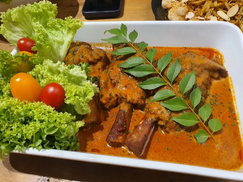 braised curry lamb shank|Darren Loさん