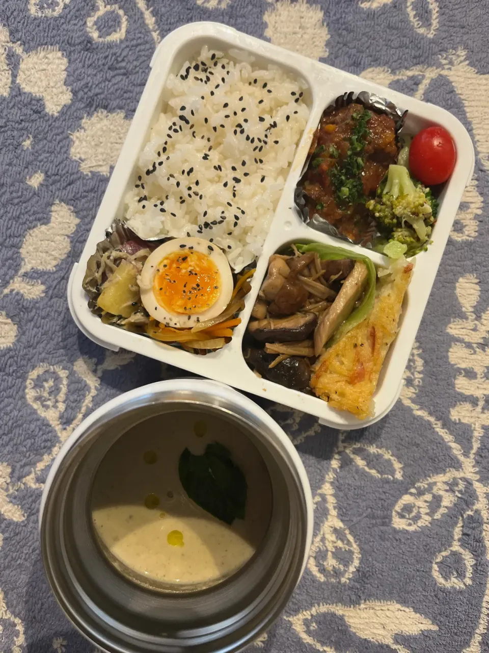 牛すね肉の煮込みのお弁当|とぴさん