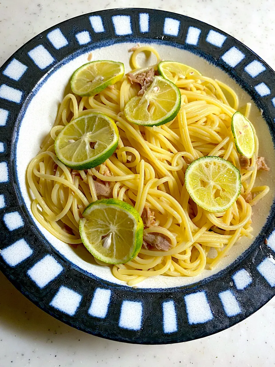 Snapdishの料理写真:すだちのパスタ|こっぷさん