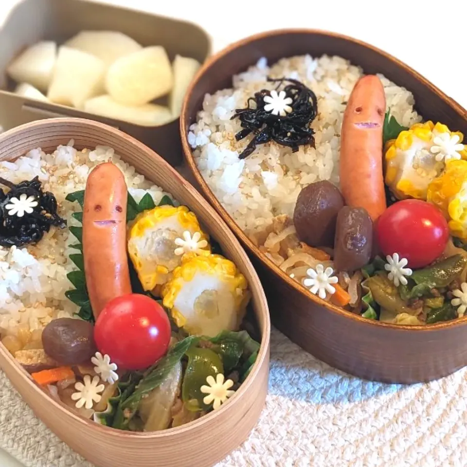 Snapdishの料理写真:お弁当2023.10.2㈪|azubowさん