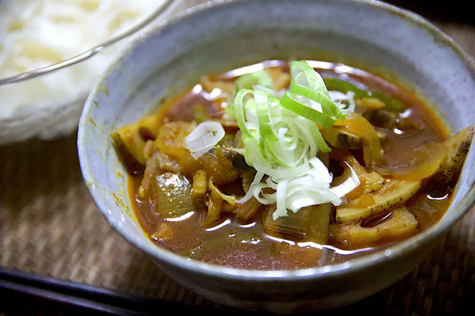 カレーそうめん|しげさんさん