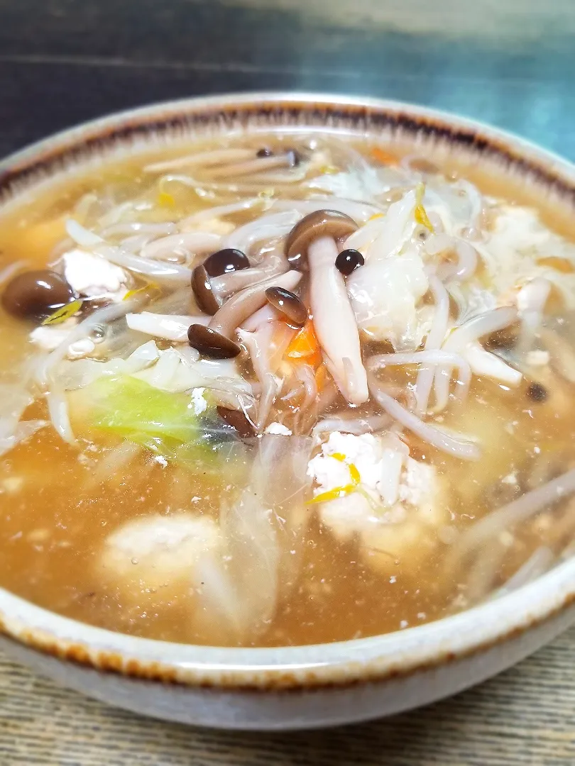 パパ作👨具だくさんあんかけラーメン|ぱんだのままんさん