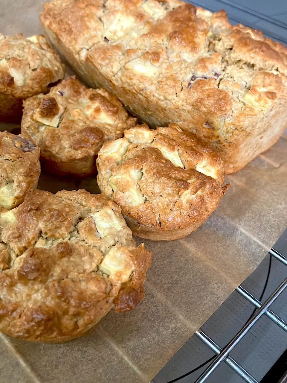 さつまいものヨーグルトオートミールパウンドケーキ(小麦粉不使用)|ぽっぽさん