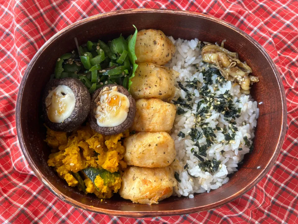 レモンとバジルのチキン香り揚げ弁当|*なおみん*さん