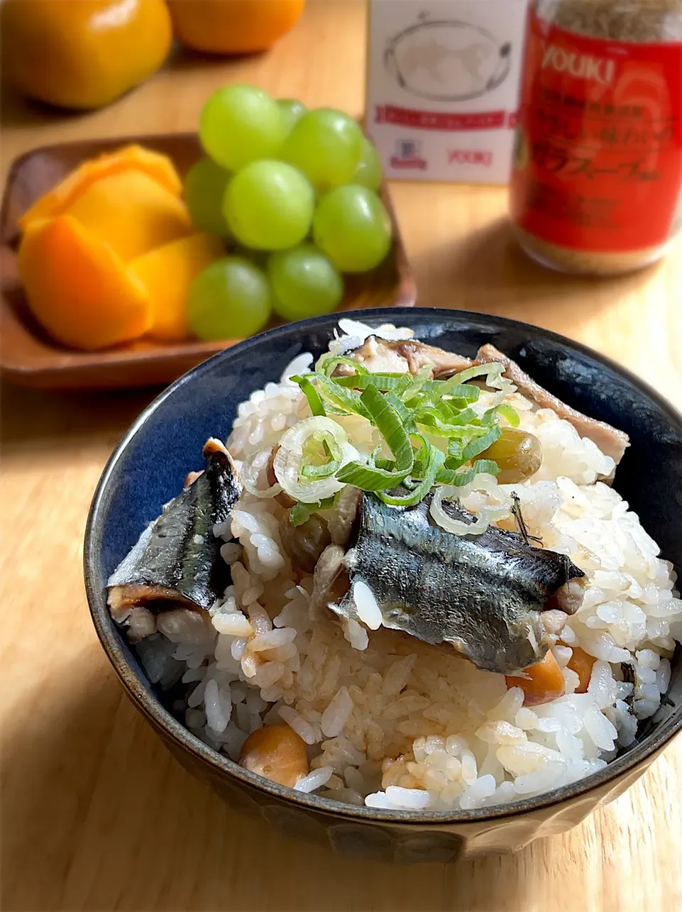 🌏おいしい世界ごはんパートナー🌍
ワールド調味料で秋の味覚大満喫♪
やさしい味わいのガラスープで
サンマのエスニック炊き込みご飯|9421beruさん