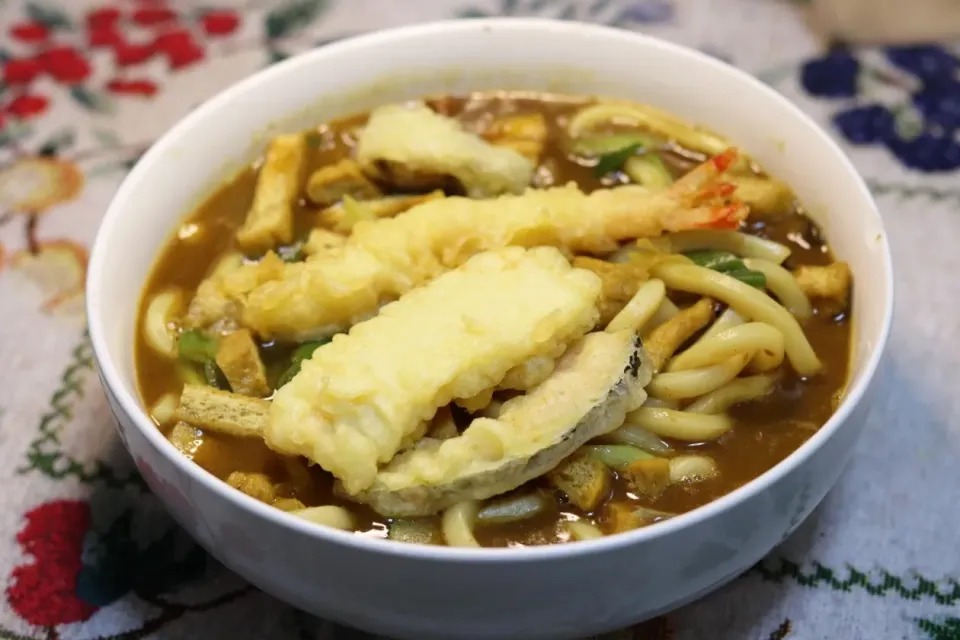 夕食はカレーうどん。|Katsuraさん