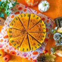 ハロウィンパンプキンチーズケーキ