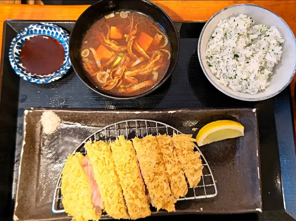 ランチとんかつ定食|哲さん