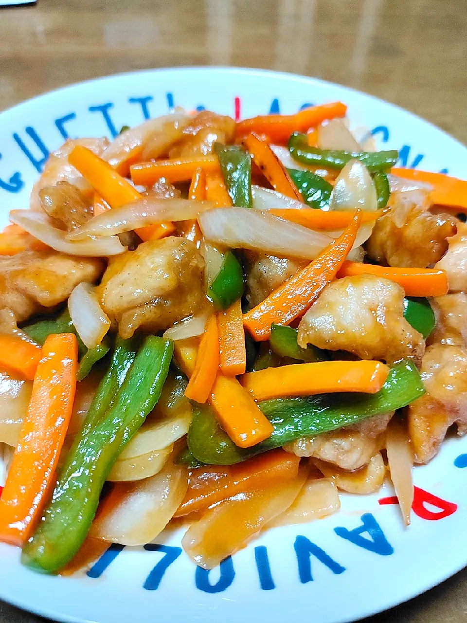 鶏もも肉と野菜あんかけ❤️|福田則夫さん