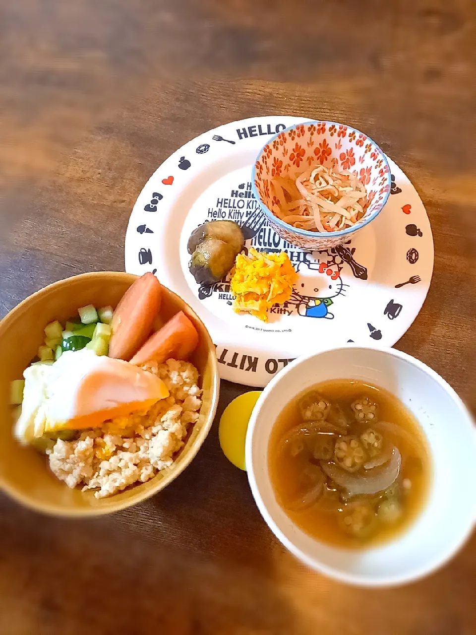 鶏そぼろヘルシー丼|明子さん