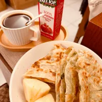 Snapdishの料理写真:ᴍᴏʀɴɪɴɢ ʙʀᴇᴀᴋғᴀsᴛ ☕️🌮

# 🦵2 ᴅᴀʏs ʀᴇsᴛ|ミドリさん