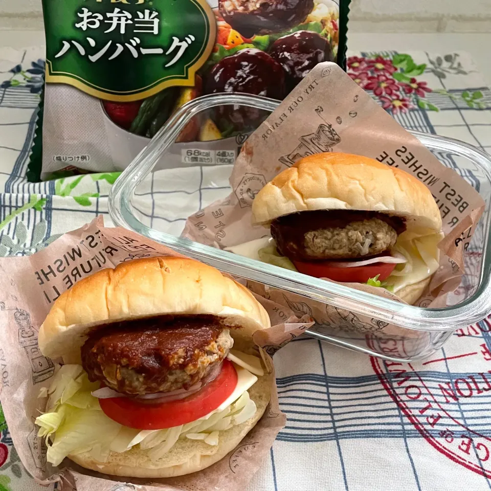 オトナハンバーガー弁当🍔|Ｌilicaさん