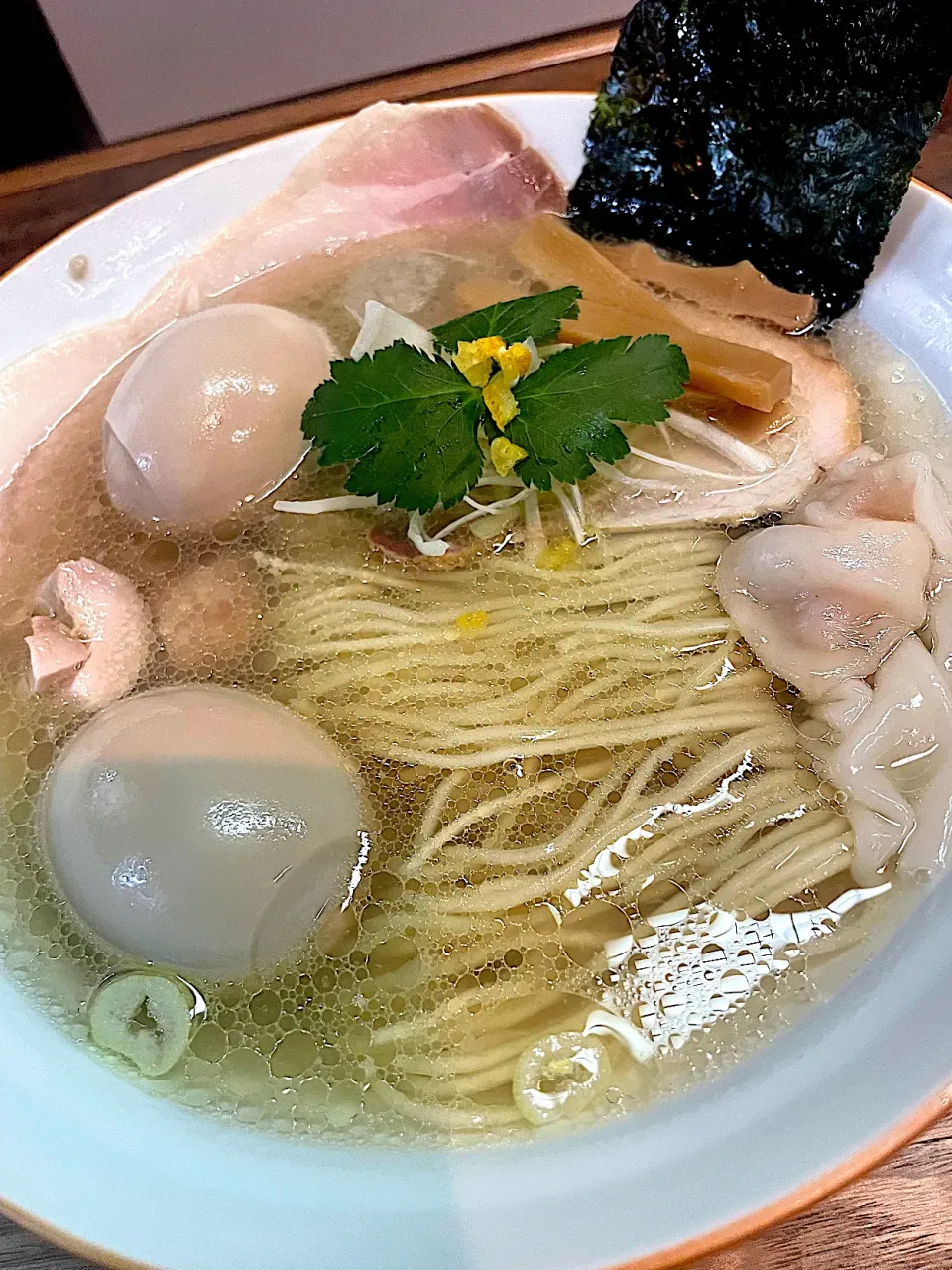 Snapdishの料理写真:特製塩蕎麦！|Tomyさん