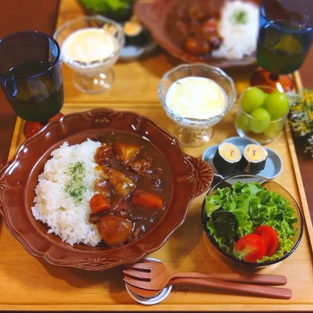 Snapdishの料理・レシピ写真:カレーライス｜新米ウォーズが新章突入！噛むたびに幸せがあふれる【雪若丸】を見逃すな