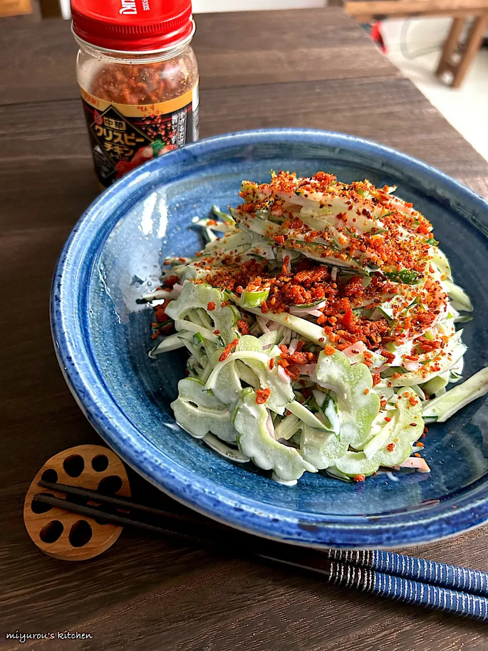 パパ氏さんの料理 超簡単！胡瓜とハムのC3Sサラダ🥗　これは自信作👍🏻|由美さん