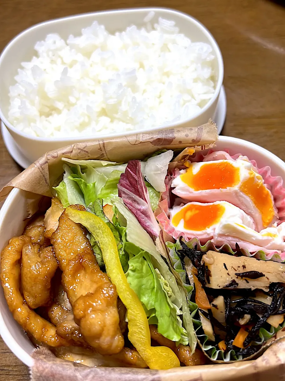 甘辛豚ロース揚げ焼きお弁当|たるぎさん