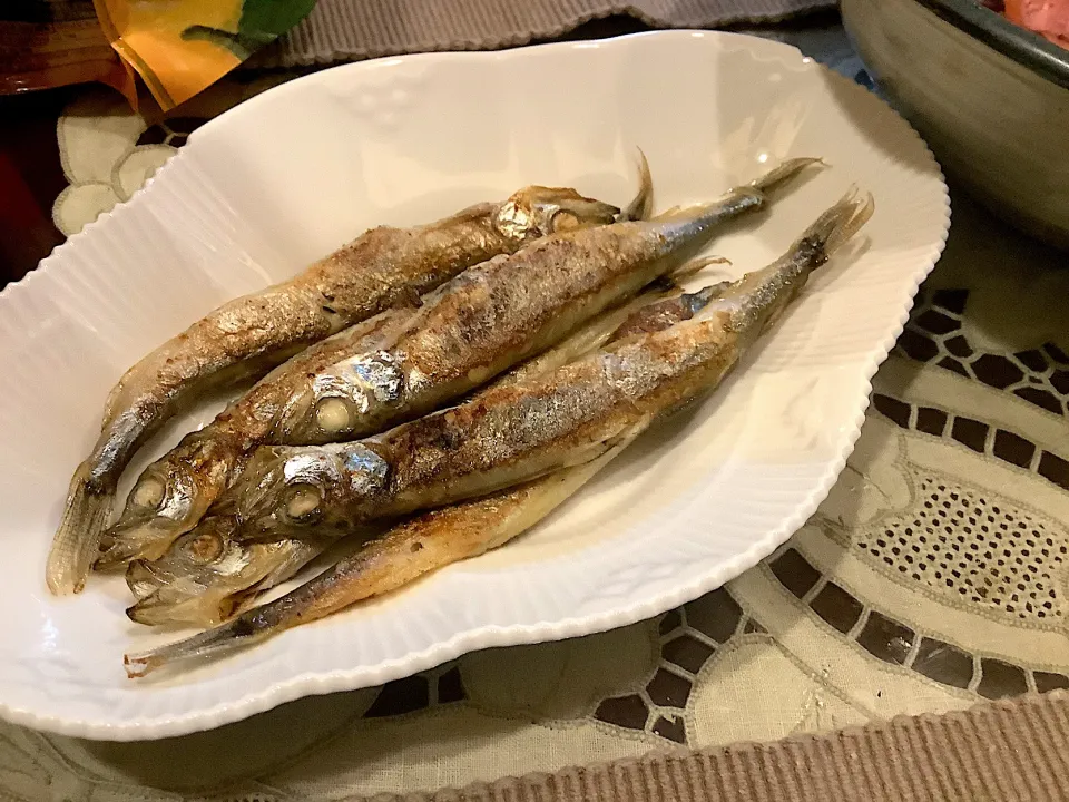 コストコのシシャモめっちゃ美味しい😋|アライさんさん