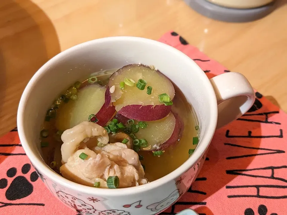 さつまいものお味噌汁✩.*˚|奈津美さん