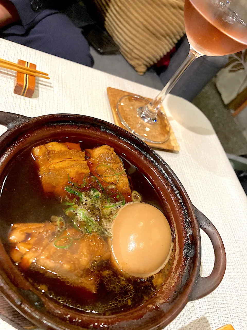 Snapdishの料理写真:半日煮込んだ豚の角煮と煮卵|MIEKO 沼澤三永子さん