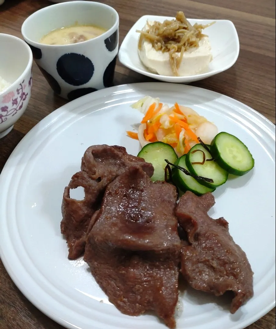 Snapdishの料理写真:お取り寄せ☆伊達の牛たん本舗通定食|ゆりちさん