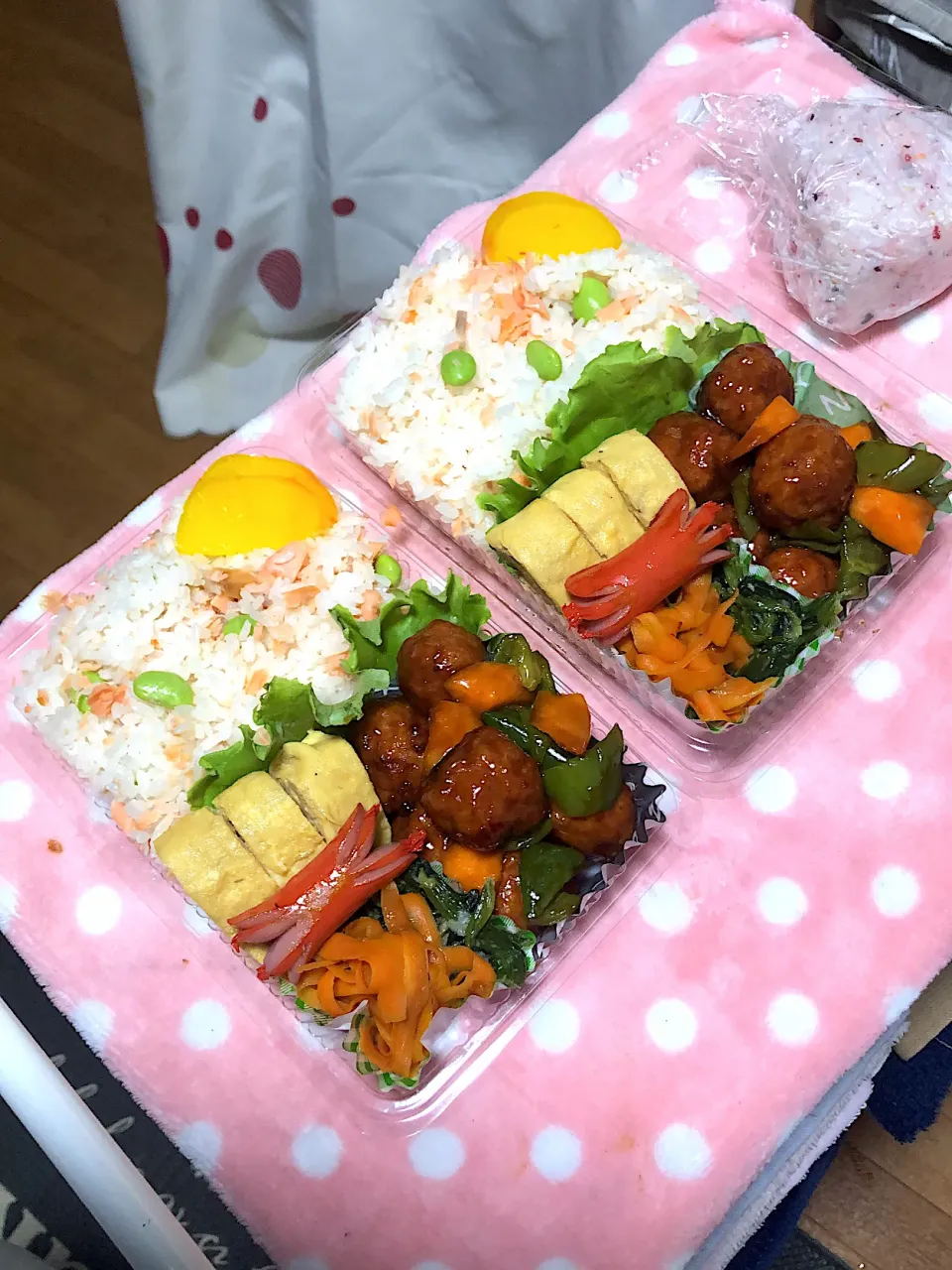 肉団子の甘酢あん弁当|魅耜さん