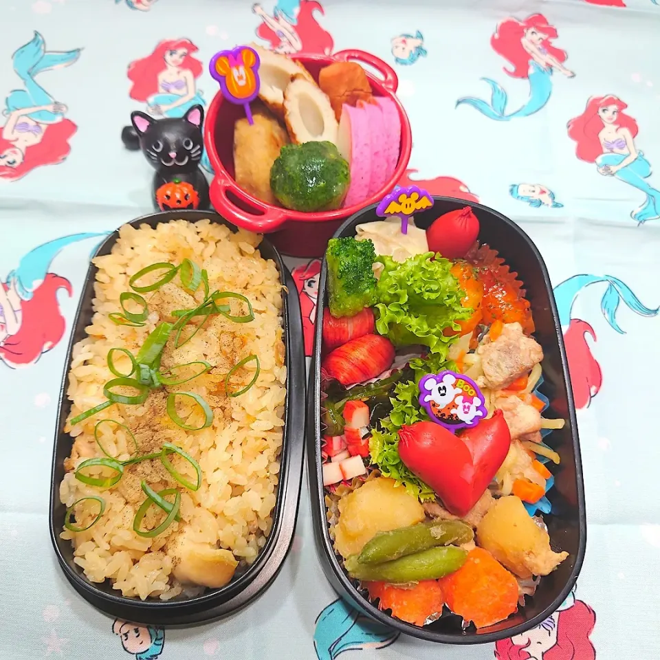 Snapdishの料理写真:2023年10月5日（木）のお弁当🍱。|ママちんさん