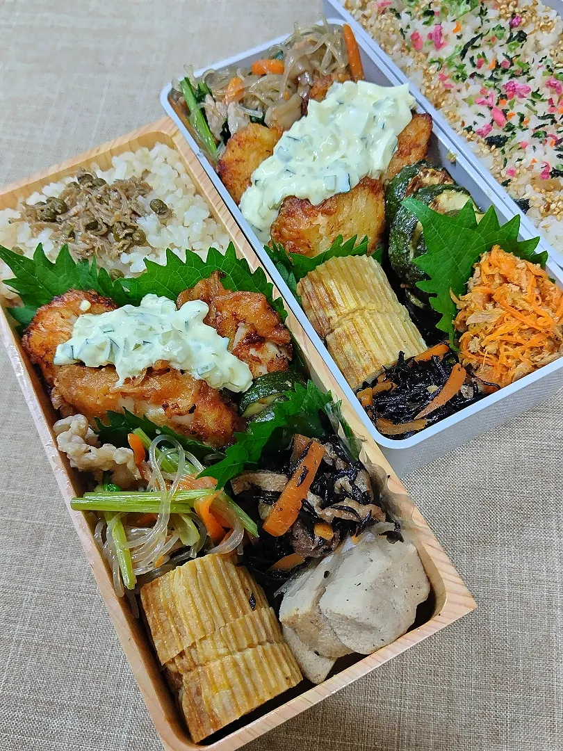 Snapdishの料理写真:今日のお弁当|めしだママさん