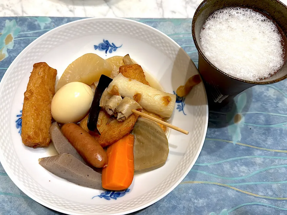 Snapdishの料理写真:おでん 牛すじ|kenさん