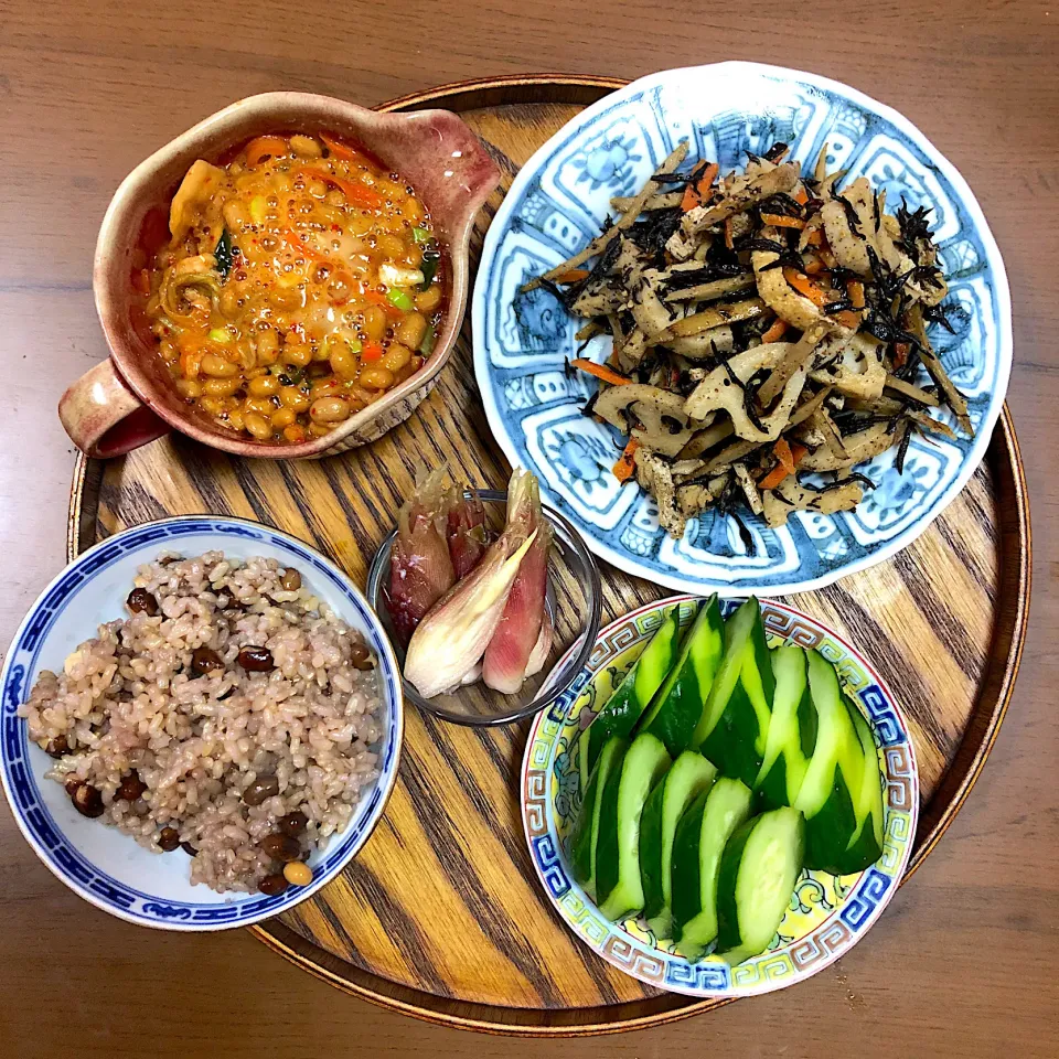 #vegan 
昨日と同じ食事|makiko_aさん