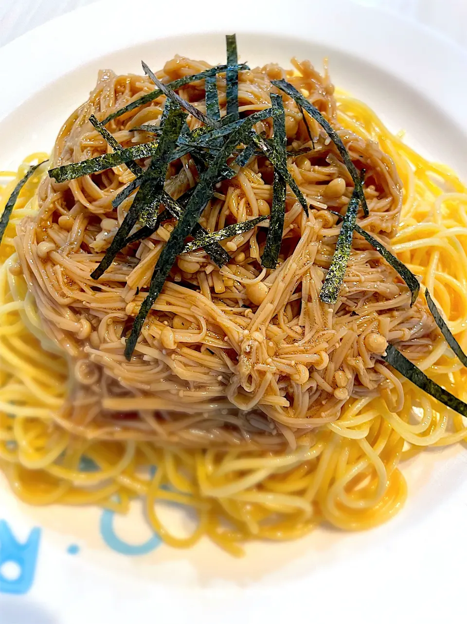 なめたけパスタ(大盛)|キヨさん