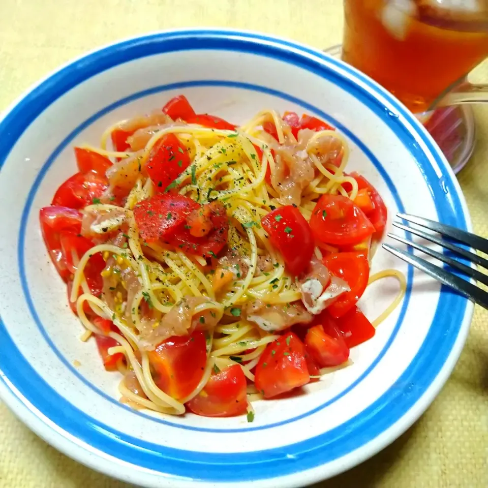 至高の冷製パスタ|うたかた。さん