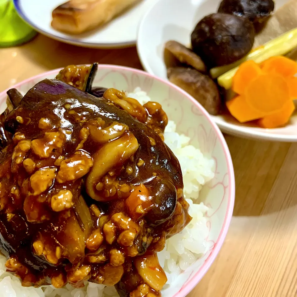 本格四川　麻婆茄子の夜ご飯|horipiさん