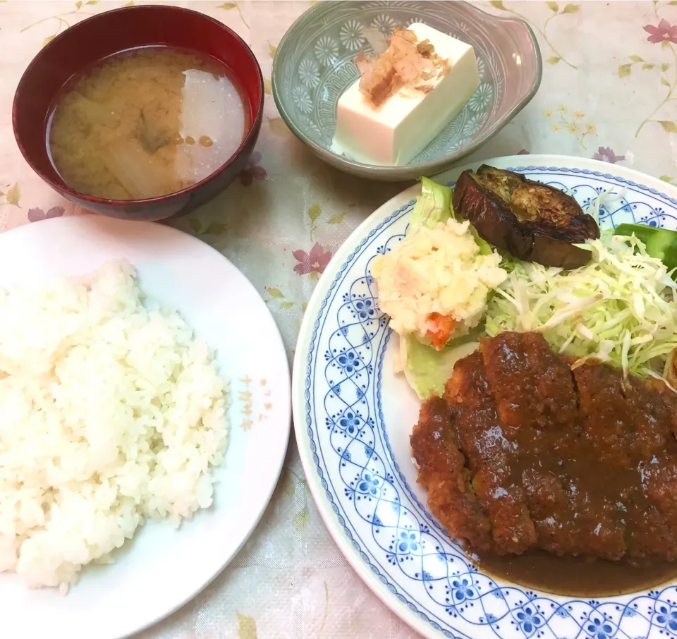 メンチチキン定食|ユキちゃんさん