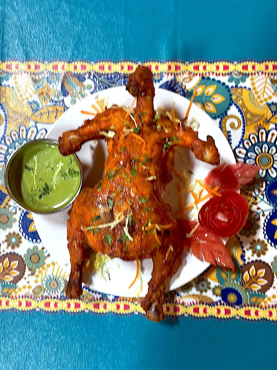 Tandoori Chicken|kebabs N Curryさん