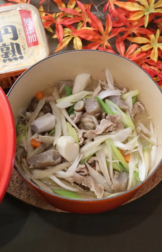 ぽっちさんの料理 山形の芋煮 庄内風|めいめいさん