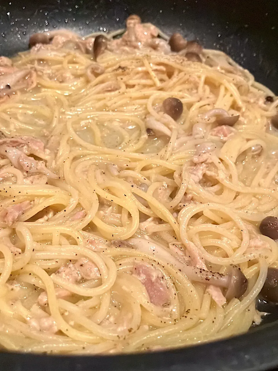 ツナ缶のクリームパスタ|よしぽんさん