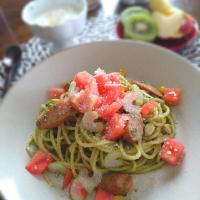 古尾谷りかこさんの料理 セロリコde朝パスタ！