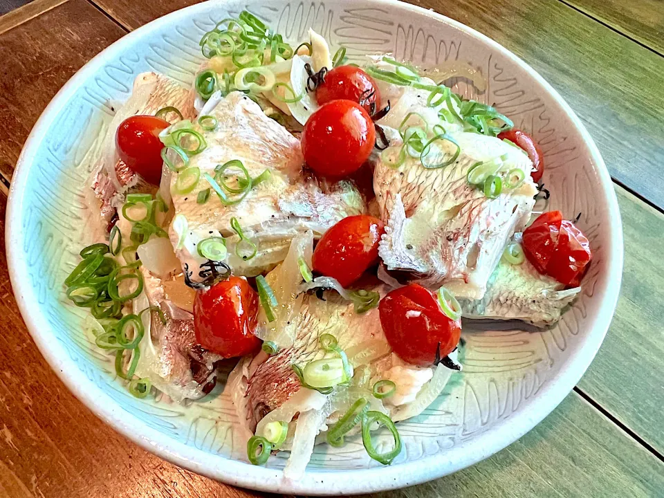 Sour boiled sea bream sauteed with ginger|Mariadeenahさん