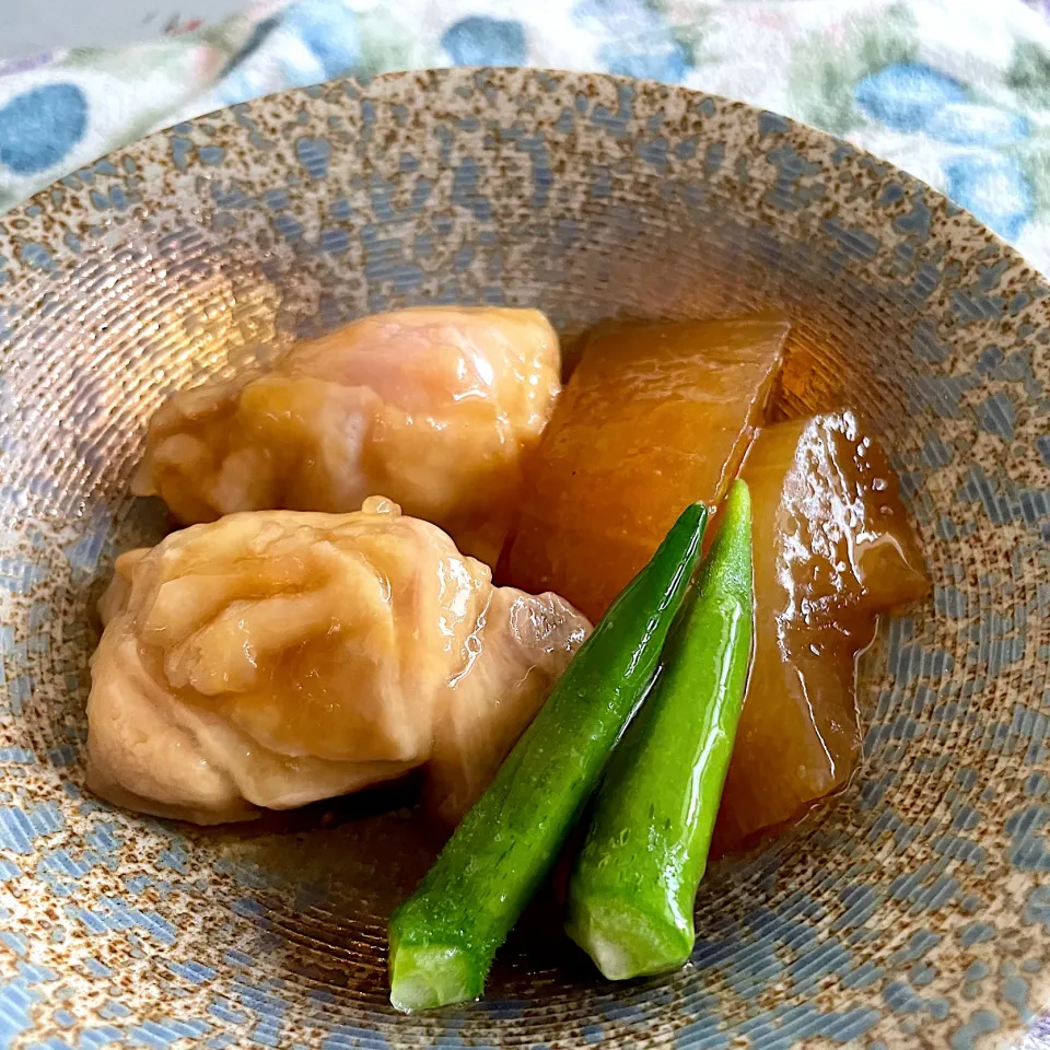 冬瓜と鶏肉の煮物|つるひめさん