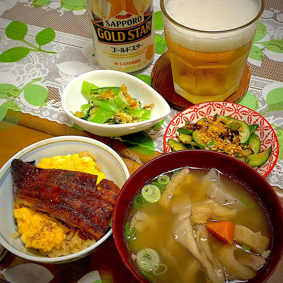 炊飯器で鰻のせいろ蒸し風ご飯🍚定食|Yuko Kobayashiさん