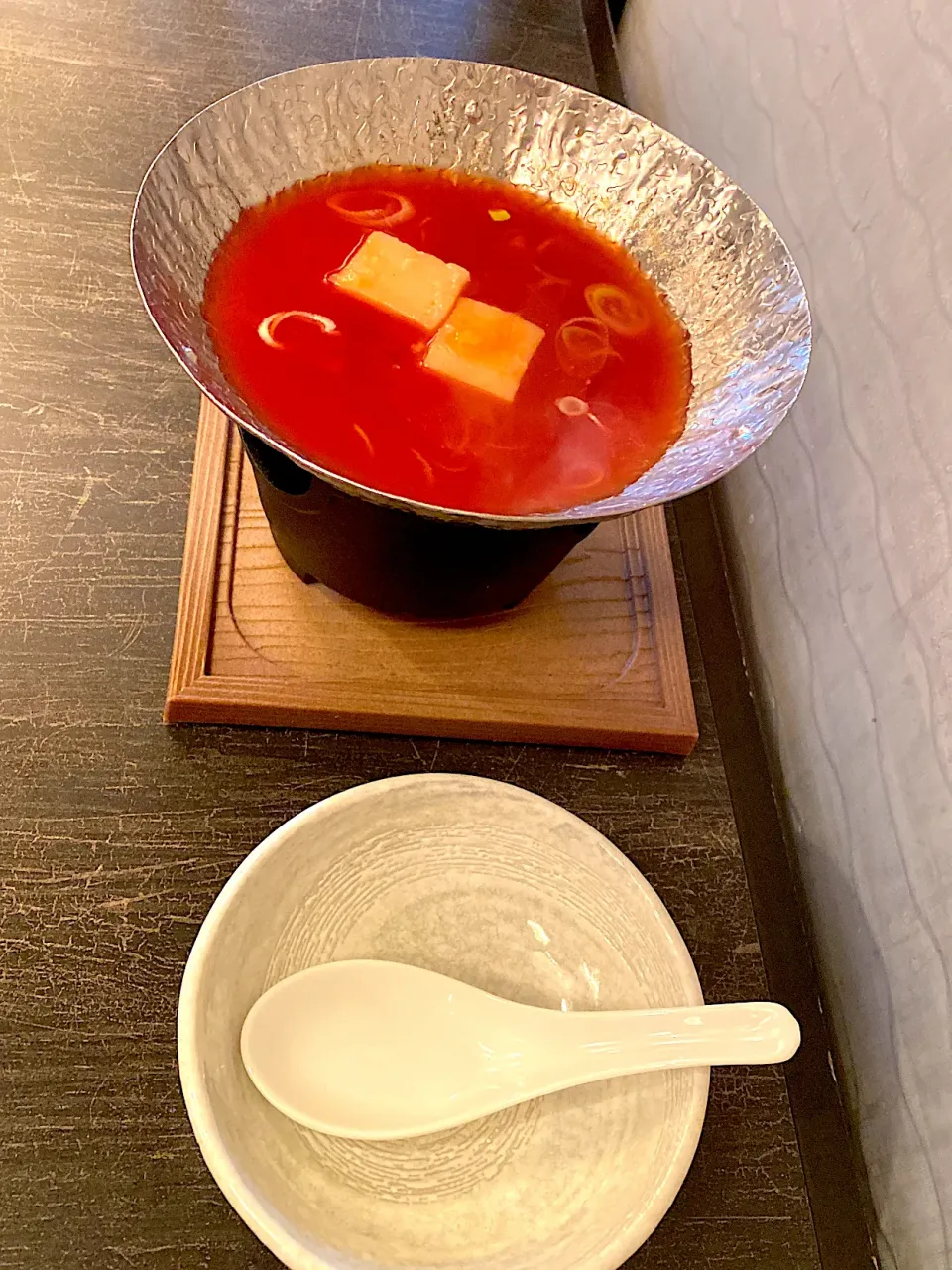 血の池地獄をイメージした、湯豆腐❣️|Yoshihiro  Hamasakiさん