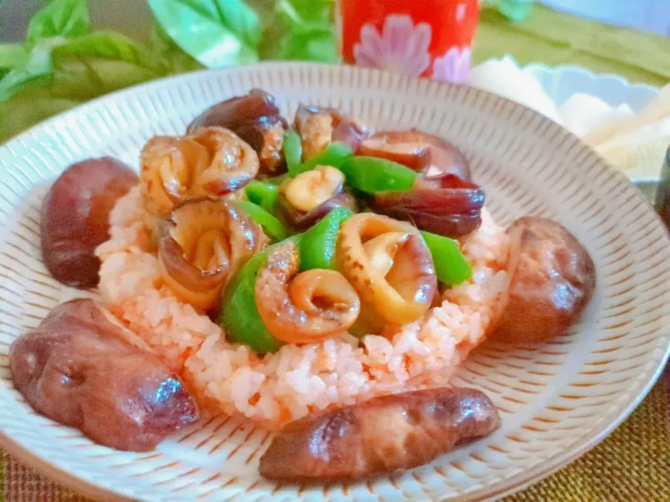 味噌ピリ辛味付け焼き野菜ご飯|アカネ💖さん