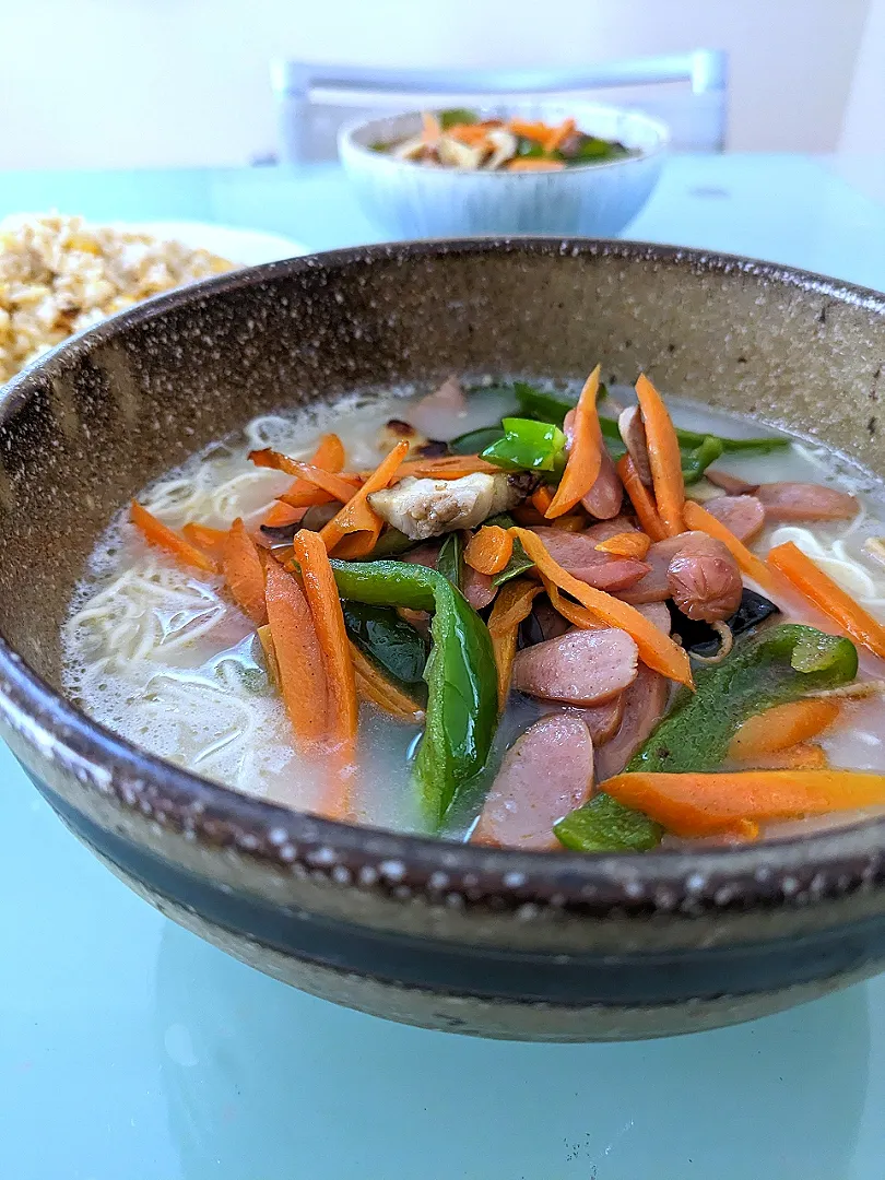 豚骨ラーメン❗|かずにゃさん