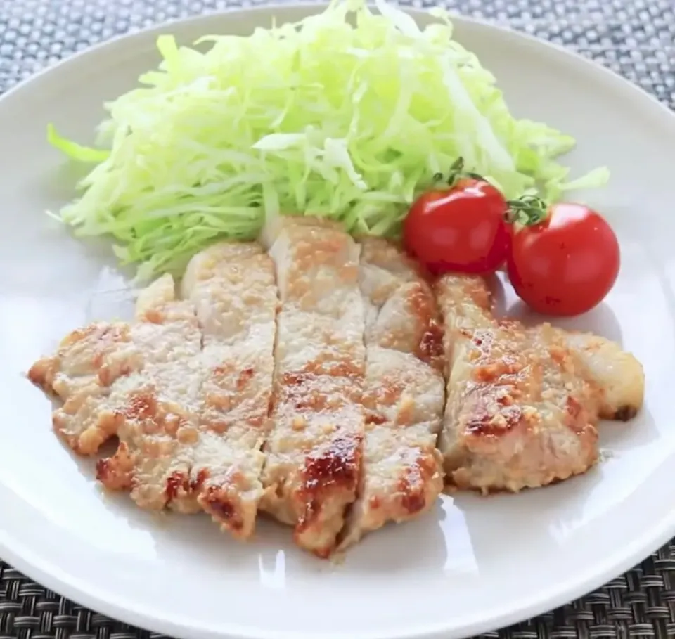 豚ロース肉の味噌漬け焼き|ともさん