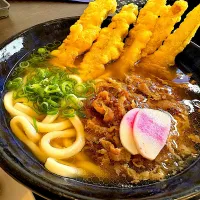 Snapdishの料理写真:ごぼう天肉うどん|mettiさん