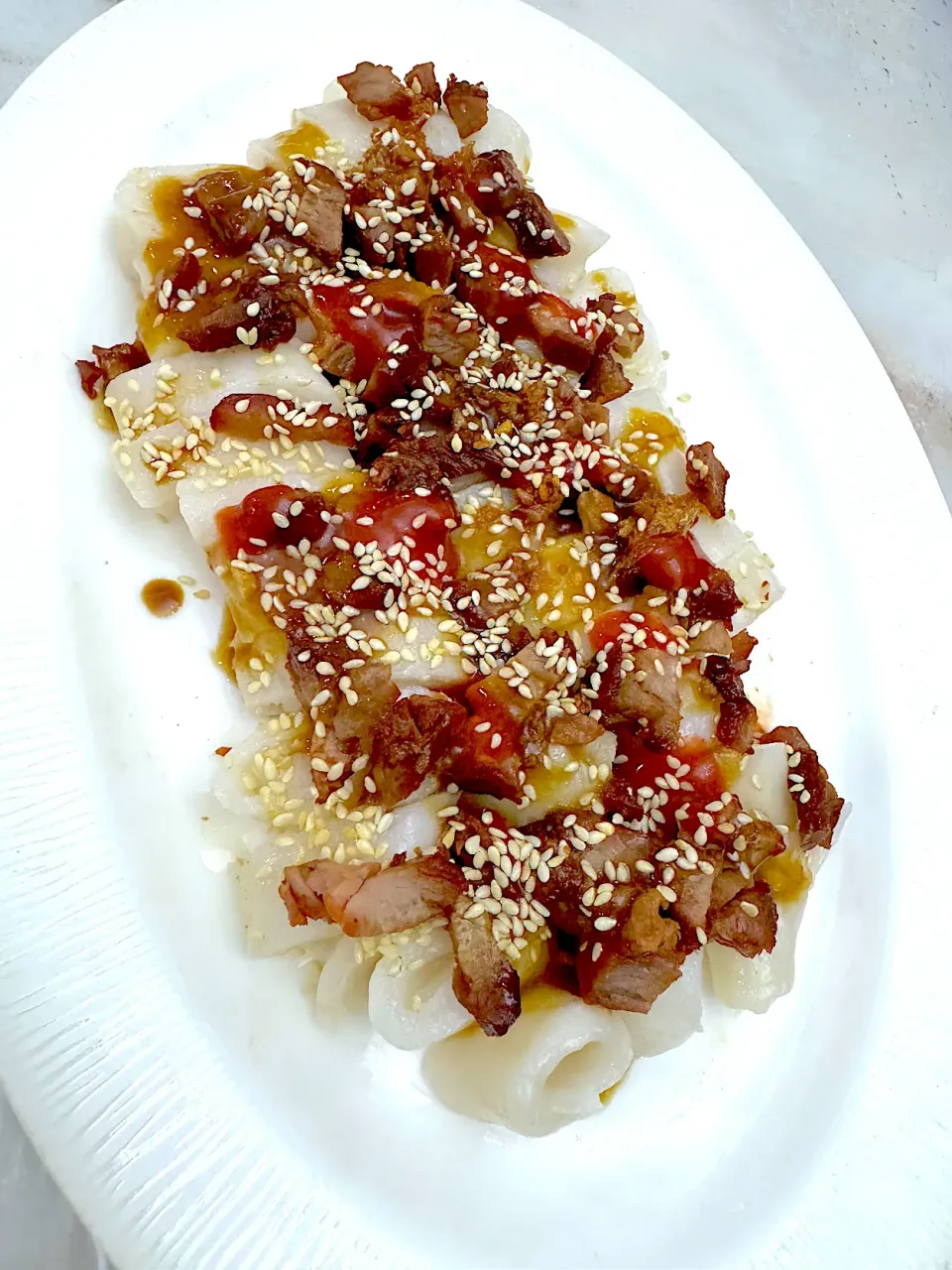 Snapdishの料理写真:Hongkong Cheong fun( Steamed rice noodles)|Jocelyn SETさん