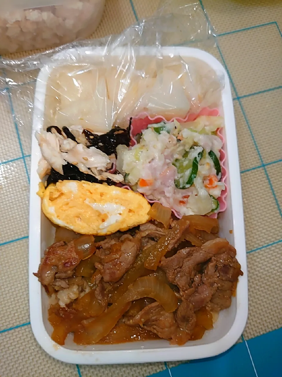 生姜焼弁当|to coさん